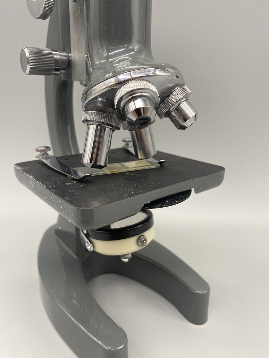 Vintage LAFAYETTE 99-7140 80x-1200x Zoom Microscope | eBay