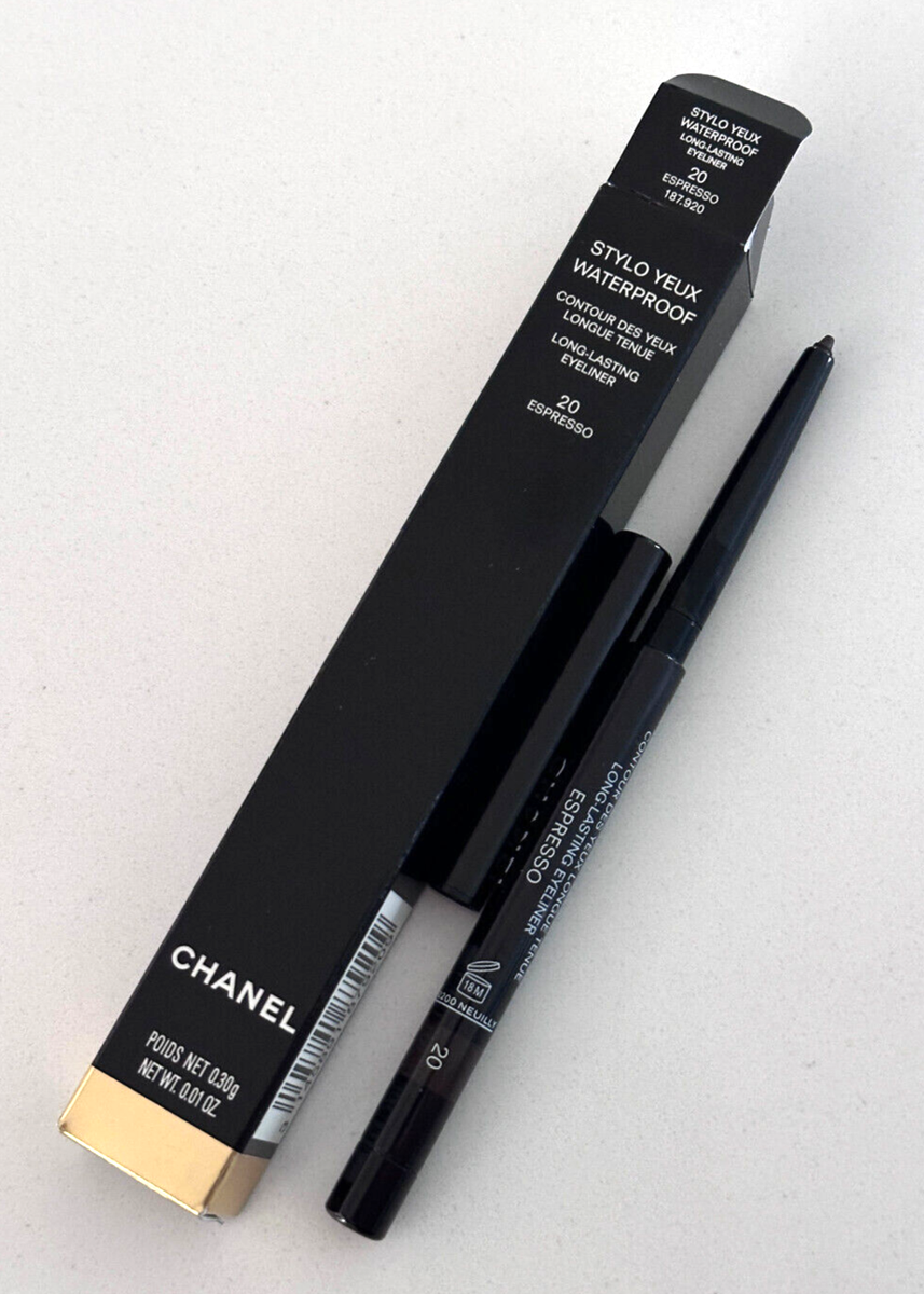 Chanel Stylo Yeux Waterproof Long Lasting Eyeliner 20 ESPRESSO | eBay
