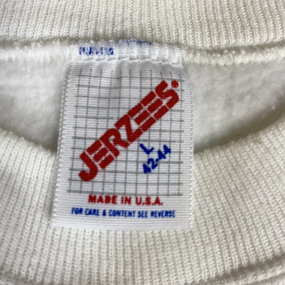 Sudadera De Colección Años 80 John Cougar Mellencamp Tour Cuello Redondo L Jubileo 1988 Limpia Foto 4 de 4