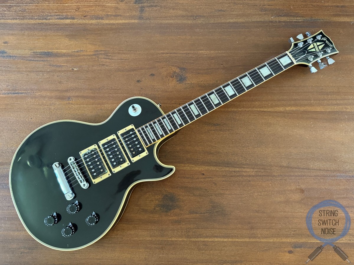 Greco, Les Paul Custom, EG600P, Black,1977 vintage, “Frampton” | eBay