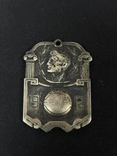 Vintage Handley & Co. 1912 Inter-Class Basketball Sterling Silver Pendant