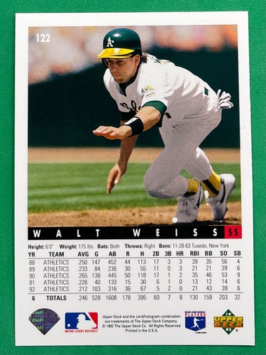 1993 Upper Deck Baseball *CHOOSE YOUR CARD/FINISH YOUR SET* #1-250 NM - Picture 90 of 180