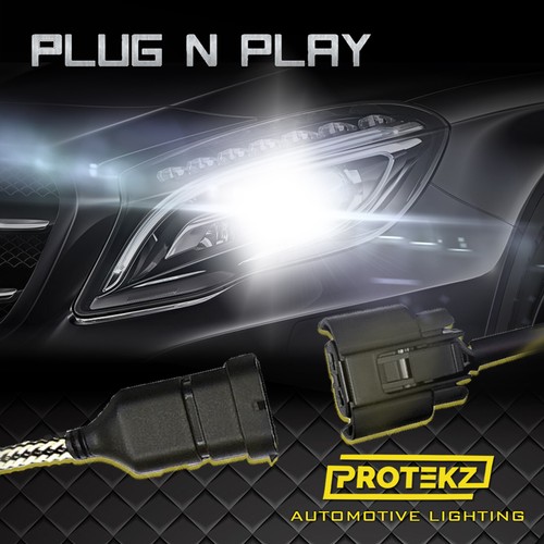 LED Headlight kit HID Protekz H7 Bulbs for Mercedes-Benz SLK320 2001-2004 - Picture 10 of 12