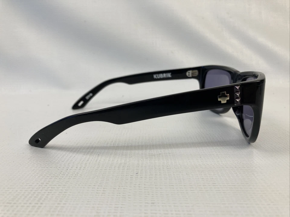Spy Black Kubrik Sunglasses 55/21/140  Black Frame Gray Lens EUC - Image 3 of 4