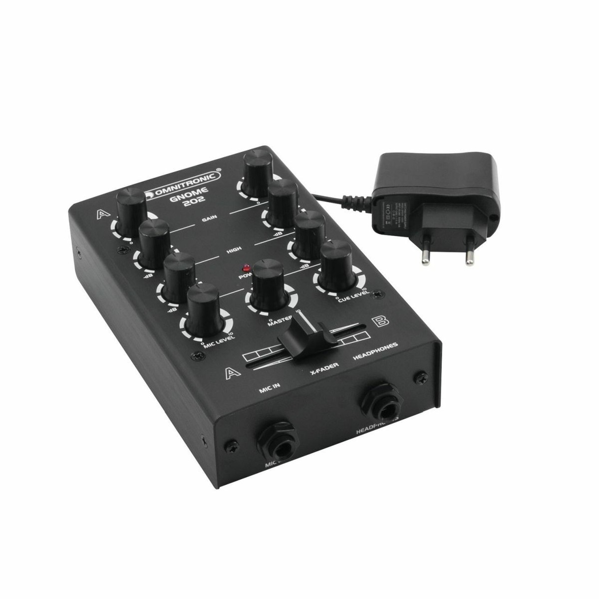 未開封品!Omnitronic GNOME 202P ミニDJミキサー ブラック Omnitronic Gnome-202 Mini Mixer Black | eBay