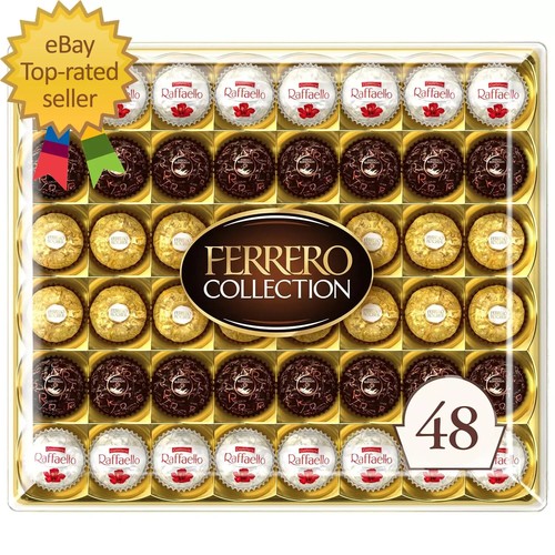 48 Count Premium Gourmet Assorted Hazelnut Milk Chocolate Dark Chocolate