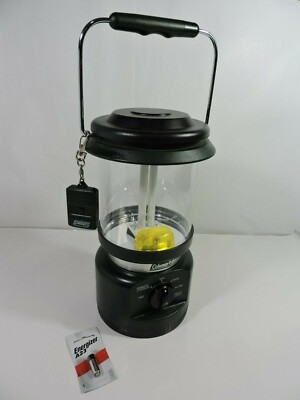 Coleman U-Tube Fluorescent Lantern & Night Light W/ Remote Control