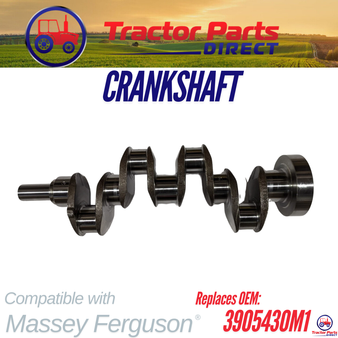 M  CRANKSHAFT comp w Massey Ferguson® 2625 w Simpson® SJ436E