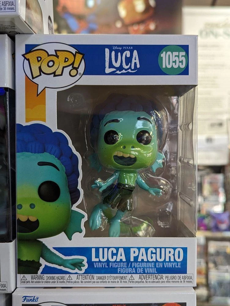 Funko Pop!: Disney Pixar Luca #1055 - Luca Paguro w/ Protector – Yummy  Boutique