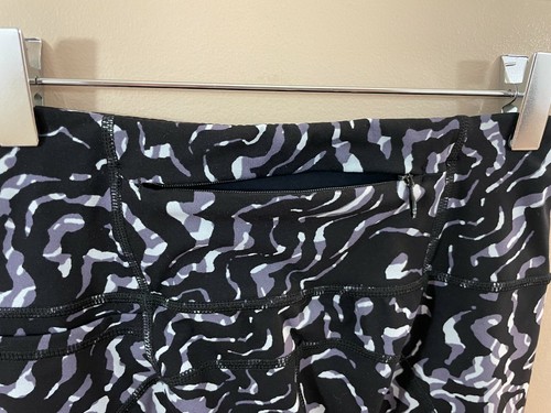 Sweaty Betty Power 7/8 Workout Leggings - Schwarz Animal Print - Seitentasche XXS - Bild 4 von 7