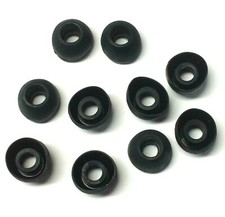 10 Earbud Plugs Rubber Ear Tips for Audio Technica ATH-CKS550iS CKX5iS Earphones