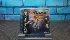Razor Racing (Sony PlayStation 1 PS1, 2001) Game, Case, and Manual