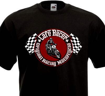 T-shirt CAFE RACER Racing Motorcycle Custom Triumph Triton Rockers