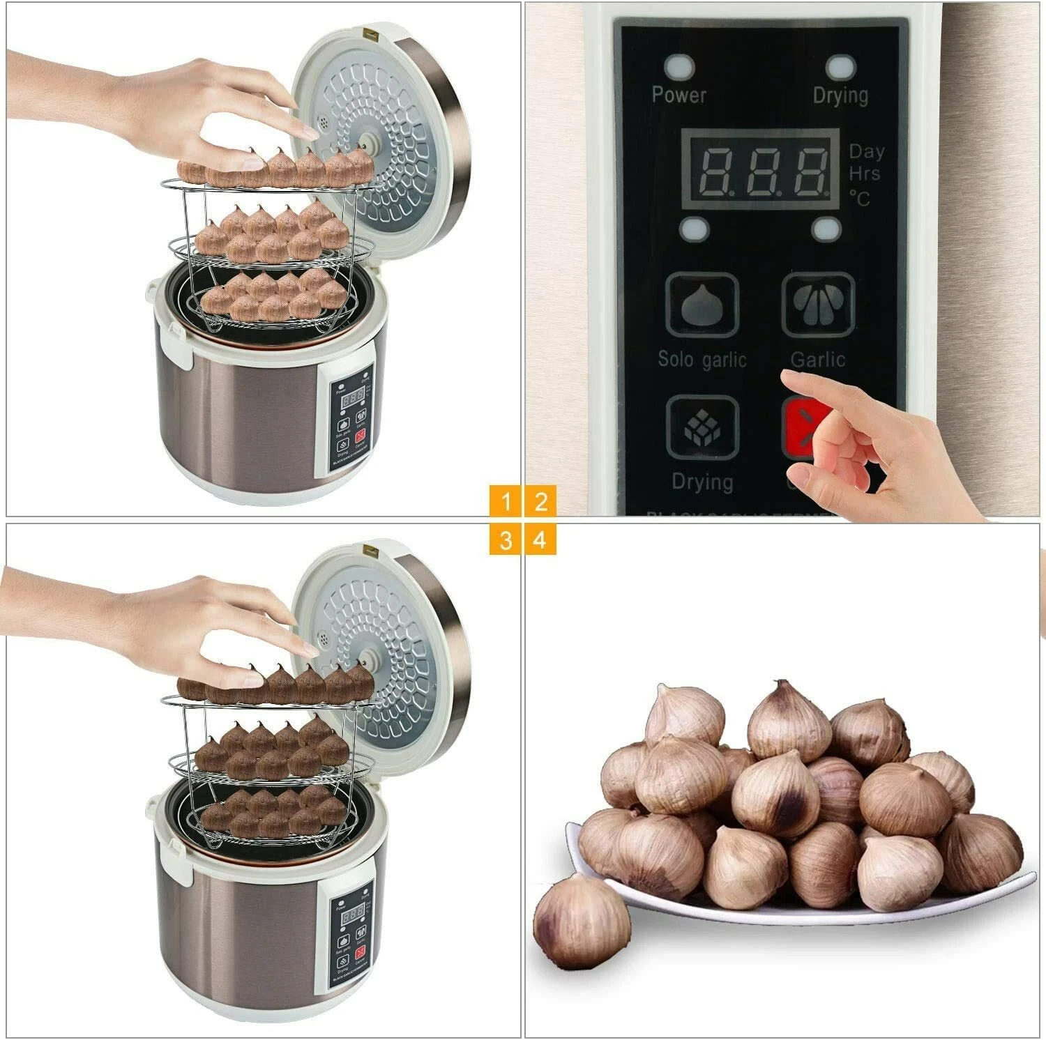 6L Black Garlic Fermenter Maker Automatic Fermentation Pot Homemade 110V
Opens in a new window or ta