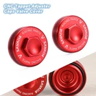 CNC Tappet Adjuster Caps Valve Cover Adjusting w/ O-ring For Honda XR650L XR600R