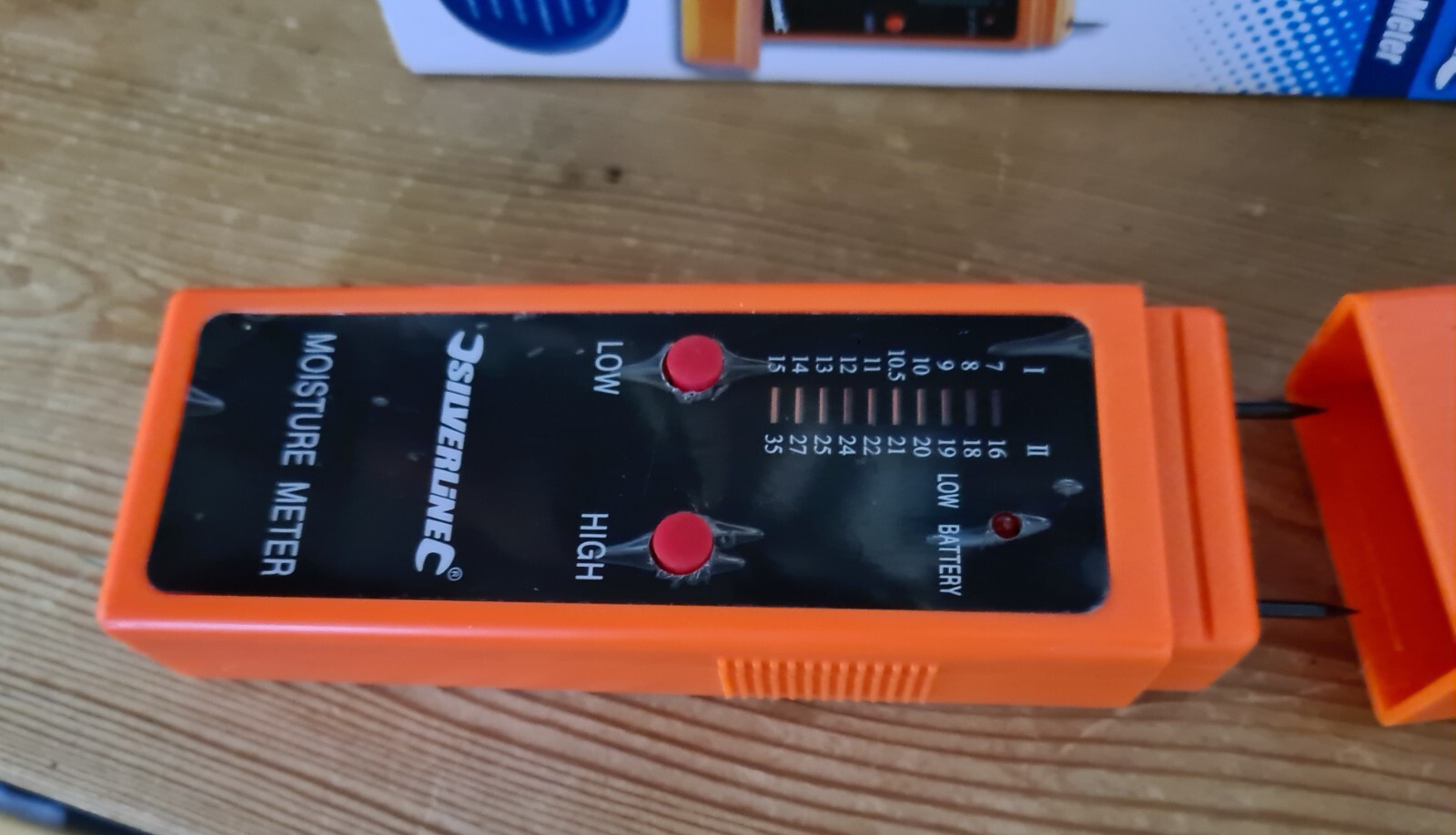 Silverline Moisture Meter Use On Wood 675304 eBay