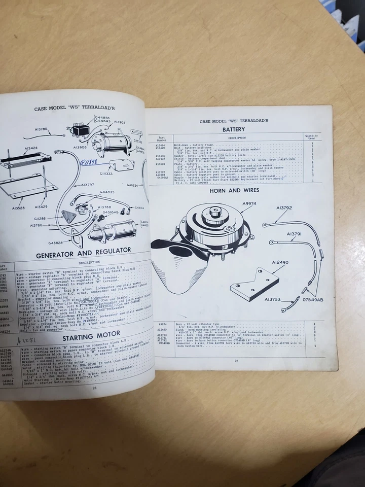 Case W5 Terraloader Gas Industrial Factory Parts Catalog - Image 3 of 4