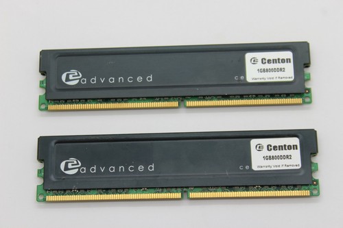 Centon PC2-6400 1 GB DIMM 800 MHz DDR2 SDRAM Memory (1GB800DDR2)