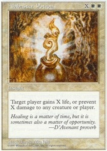 Alabaster Potion x1 - 5th Edition - Light Play, English - 5th Edition