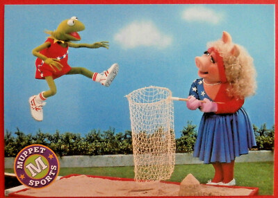 DIE MUPPETS - Karte #17 - FROSCH SPRINGT - SCHWEIN HÄLT! - 1993