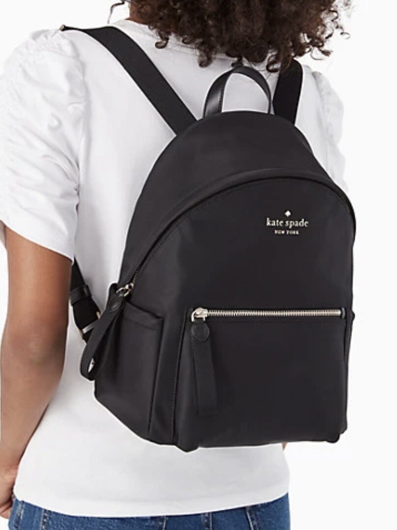 Kate Spade Black Medium Chelsea Backpack- Excellent Condition s-l400.jpg main image 3