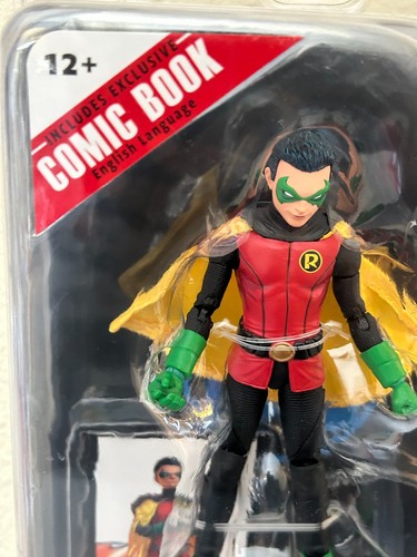 Batman: Reborn DC Page Punchers Robin 7" Actionfigur mit Comic - Bild 3 von 7