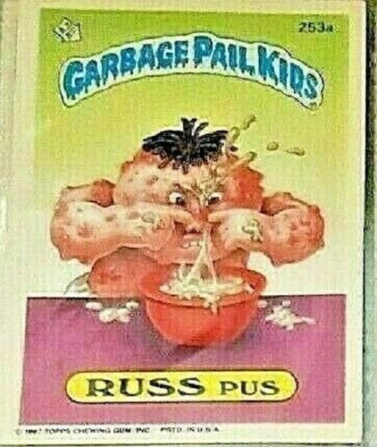 1987 Topps Garbage Pail Kids Sticker/Trading Cards Comedy/Fantasy (NEW) - Picture 10 of 12
