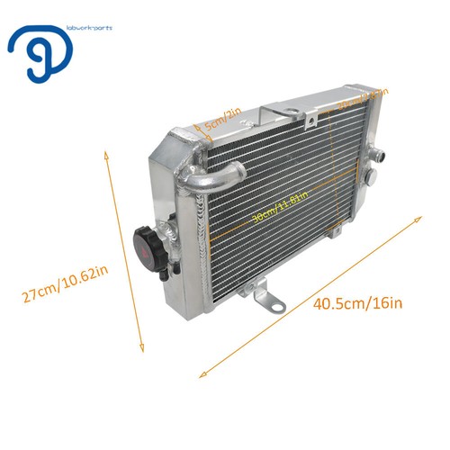 Aluminum Radiator For 2002-2005 Yamaha Raptor 660R YFM 660R 2004 2003 2002 - Afbeelding 2 van 9