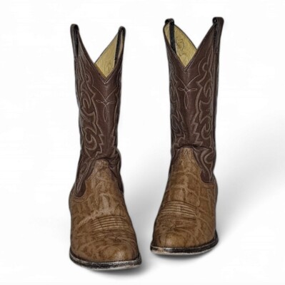 Panhandle Slim Men's Genuine Leather Cowboy Boots - 8.5 D | eBay