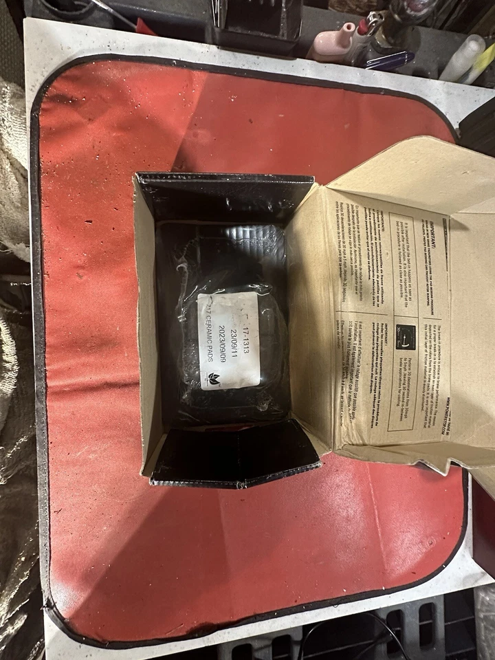 D914-7795, juego de 4 almohadillas cerámicas delanteras para Acura ILX, Honda Civic, CRV, Pilot Foto 4 de 4