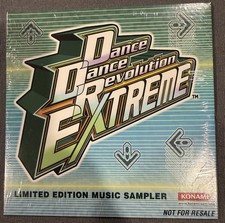 DANCE DANCE REVOLUTION EXTREME EDIZIONE LIMITATA MUSIC SAMPLER DISC SIGILLATO NUOVO