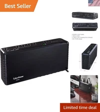 Certified 700VA Slim Profile UPS Battery Backup