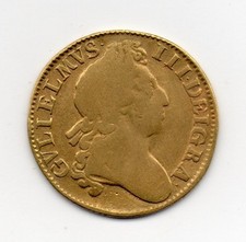 1701 Gold Guinea, William III