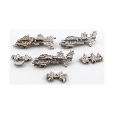 GW Battlefleet Gothic Ork Loose Mini Savage Gunships Collection #13 NM