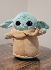 Baby Yoda Plush Toy - Star Wars The Mandalorian - Soft Cuddly Figure