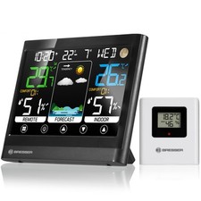 BRESSER MeteoTemp BF Wetterstation mit Touch-...