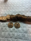 Uncirculated 1951 Wheat Penney Roll Nice Red Color On Every Coin