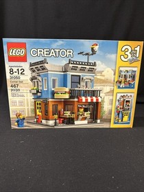 LEGO CREATOR Corner Deli 31050 3 in 1 w/ 3 Manuals 467 pcs complete