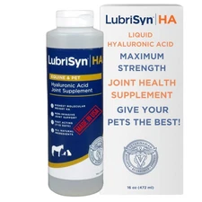 LubriSynHA Hyaluronic Acid Pet & Equine Joint Formula 16oz - All-Natural High...