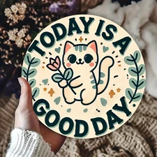 2D Flat2D Flat Surface, 1pc 7.87X 7.87Inch Aluminum Round Wall Decoration Vintag