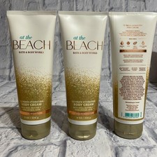 3 Bath Body Works At The Beach 24HR Ultimate Hydration Body Cream 8 OZ