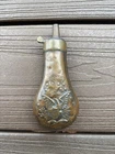 Original Brass "Colt's Patent" Patriotic American Eagle Pistol Powder Flask