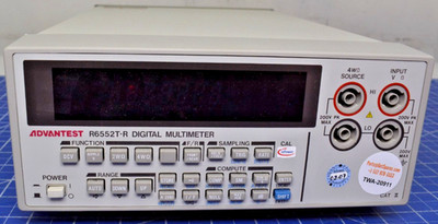 その他 ADVANTEST R6552 Digital Multimeter R6552T-R / DIGITAL MULTIMETER / ADVANTEST | eBay