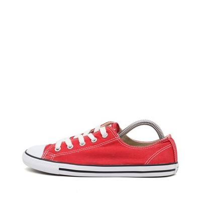 Converse Damen All Star Low Sneaker Rot Textil Low-Top Chuck Taylor EU 37