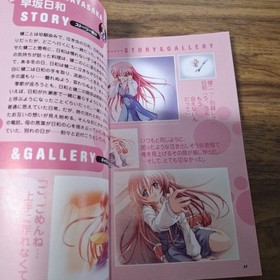 Dreamcast Mizuiro Official Shonbori Guide Book with CD Excellent Condition