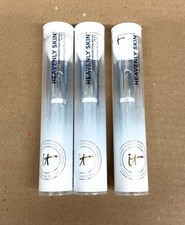 IT Cosmetics Heavenly Skin CC+ Anti-Aging Skincare Infused Brush, White, Lot 3