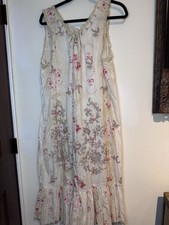 Magnolia Pearl Embroidered Layla Tank Dress OOAK