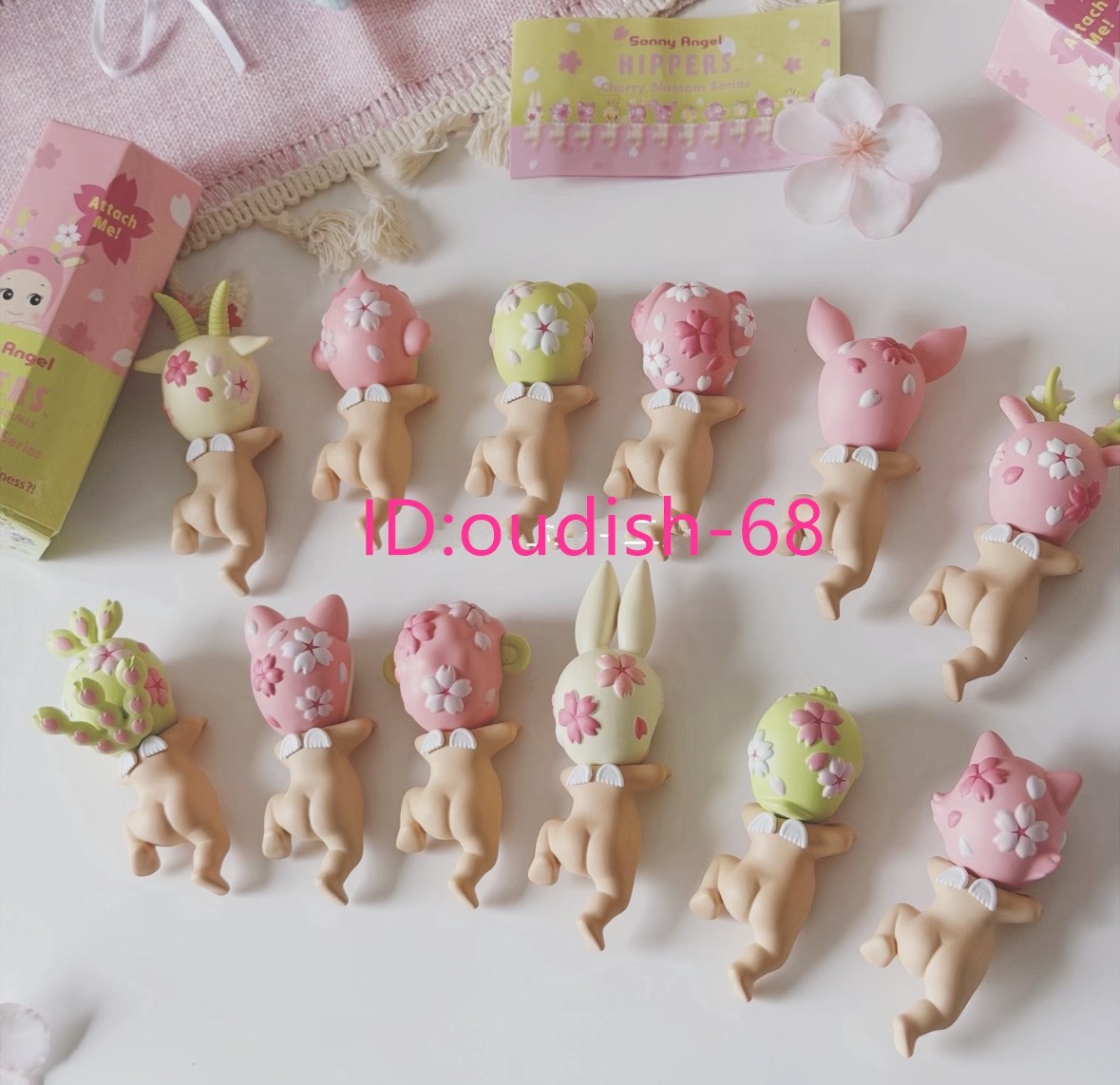 Authentic Sonny Angel Cherry Blossom Hippers Confirmed Blind Box