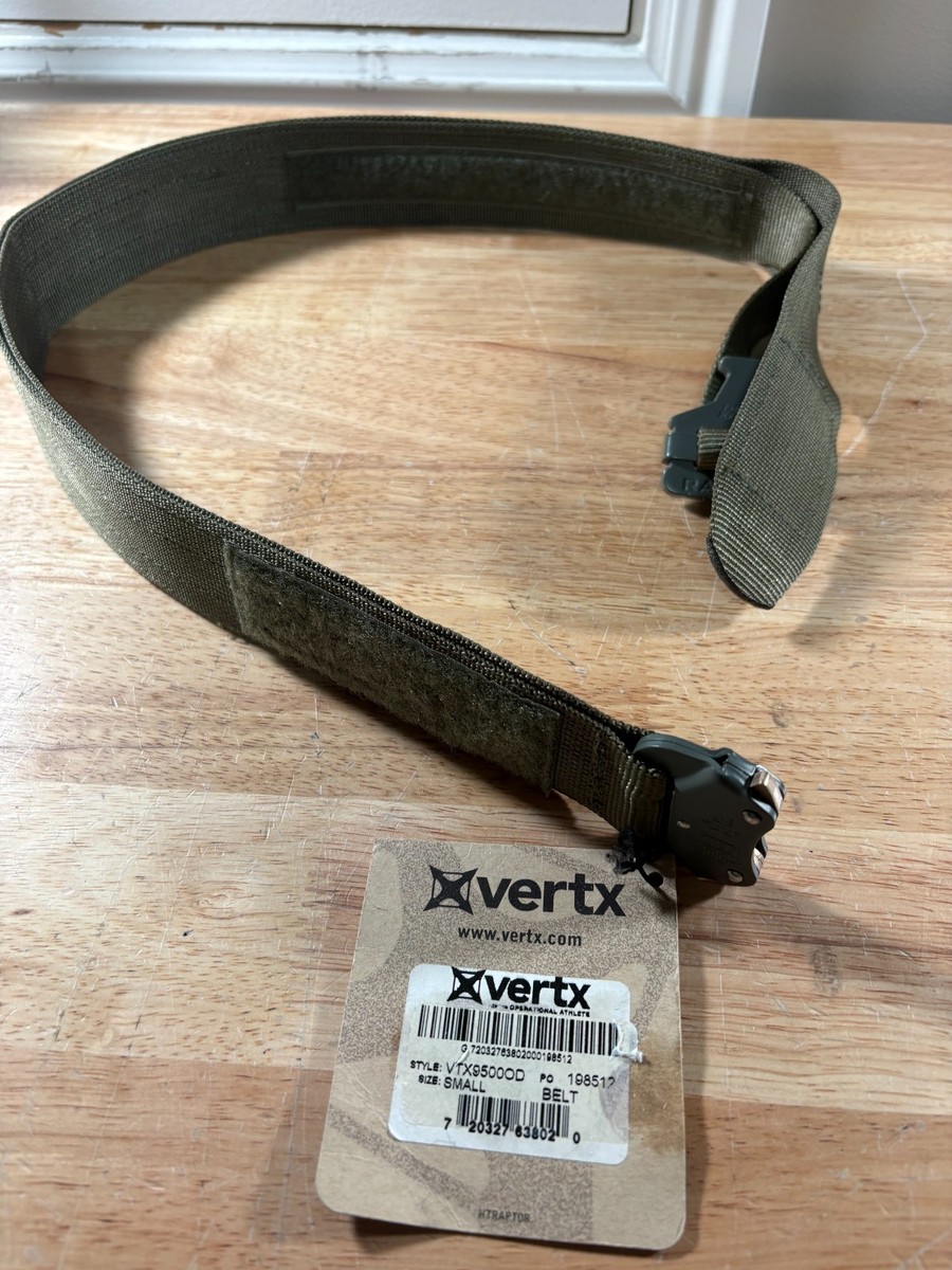Vertx 1 3/4' Tactical Belt VTX9500OD W/Raptor Buckle Color: Green