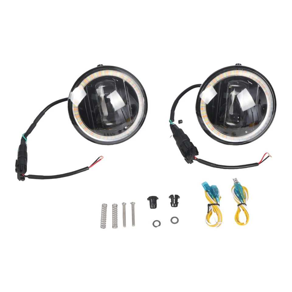 Luces antiniebla LED de parachoques de 4,7" para Toyota Tacoma 2005-11 Tundra Sequoia Solara 2 piezas Foto 4 de 4
